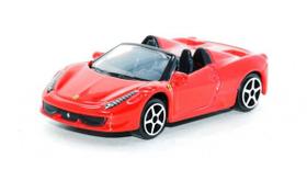 Miniatura Ferrari Die-Cast Vehicle 1/43 Race e Play 458 Spider Vermelha Bburago 36001