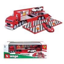 Miniatura Ferrari Evolution Hauler Bburago 56667 Miniatura Ferrari Evolution Hauler Bburago 56667