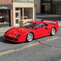 Miniatura Ferrari F40 Coupe 1987-92 1:43 Norev Vermelho Miniatura Ferrari F40 Coupe 1987-92 1:43 Norev Vermelho