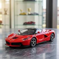 Miniatura Ferrari Laferrari 1:43 Bburago Vermelho