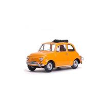 Miniatura Fiat 500L Giallo Positano 1968 - Carrinho Vitesse 143