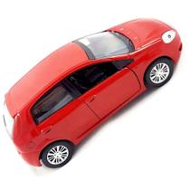 Miniatura Fiat Punto Maisto Carros Do Brasil Metal Fiat Punto Vermelho