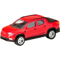 Miniatura Fiat Strada Cks 1:64 Pneus De Borracha