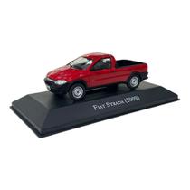 Miniatura Fiat Strada Vermelho - Edição 29 1:43