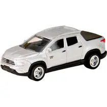 Miniatura Fiat Toro Cks 1:64 Pneus De Borracha Miniatura Fiat Toro Cks 1:64 Pneus De Borracha