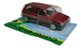 Miniatura Fiat Uno Mile 1.5r 1:32 Jornal Extra Vermelho Miniatura Fiat Uno Mile 1.5r 1:32 Jornal Extra Vermelho