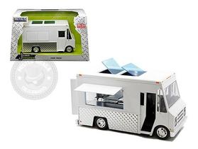 Miniatura Food Truck Branco 1/24 Jada