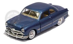 Miniatura Ford 1949 Coupe Azul Motormax 1/24