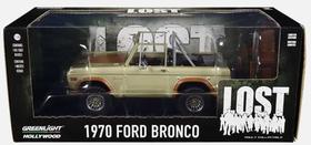 Miniatura Ford Bronco 1970 Seriado TV Lost Greenlight 1/24 Miniatura Ford Bronco 1970 Seriado TV Lost Greenlight 1/24