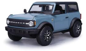 Miniatura Ford bronco badlands 2021 escala 1/24 bburago