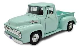 Miniatura Ford F100 Pickup 1955/56 Verde Água Metal 1:24