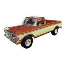 Miniatura Ford F150 1979 Marrom Maisto 1:18 Miniatura Ford F150 1979 Marrom Maisto 1:18