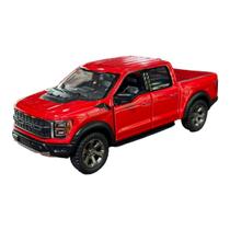 Miniatura Ford F150 Raptor 2022 Vermelho 1:46
