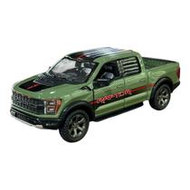 Miniatura Ford F150 Raptor Libery Verde Kinsmart 1:46