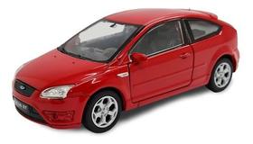 Miniatura Ford Focus St Vermelho Metal 1:36