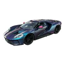 Miniatura Ford GT Verde Coleção Pink Slips Jada 1:24 Miniatura Ford GT Verde Coleção Pink Slips Jada 1:24