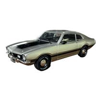 Miniatura Ford Maverick Gt 302-v8 1974 Prata Metal 1:24