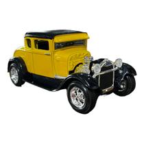Miniatura Ford Model A 1929 Amarelo Maisto Metal 1:24 Miniatura Ford Model A 1929 Amarelo Maisto Metal 1:24