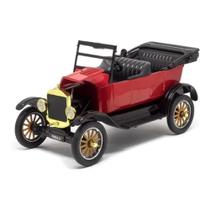 Miniatura Ford Model T Touring Conversivel 1925 Vermelho Platimun Collection Motormax