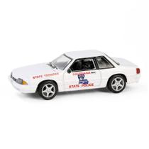Miniatura Ford Mustang 1993 SSP - Louisiana State Police Trooper - Hot Pursuit Série 45 - Greenlight - 1:64