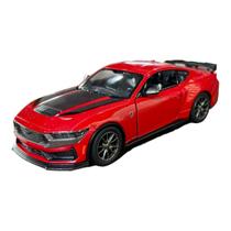 Miniatura Ford Mustang 2024 Vermelho Metal 1:38