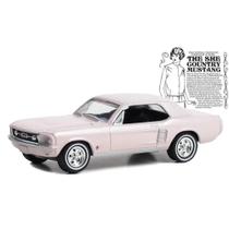 Miniatura Ford Mustang Coupe 1967 - The She Country Mustang - Hobby Exclusive - Greenlight - 1:64