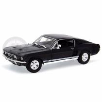 Miniatura Ford Mustang Gta Fastback 1967 Preto Maisto 1/18 Miniatura Ford Mustang Gta Fastback 1967 Preto Maisto 1/18