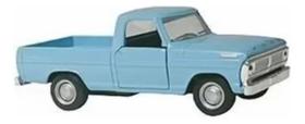 Miniatura Ford Pick Up F-100 Col Carros Nacionais Extra 1:36 Azul-celeste Miniatura Ford Pick Up F-100 Col Carros Nacionais Extra 1:36 Azul-celeste