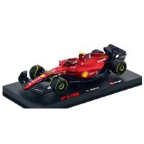 Miniatura Fórmula 1 Ferrari F1-75 55 Carlos Sainz Jr 2022 1/43 Bburago 36831