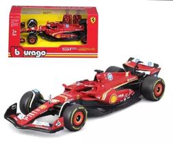 Miniatura Fórmula 1 Ferrari SF-24 - 16 Charles Leclerc - Ferrari Racing (2024) - 1:43 - Burago Miniatura Fórmula 1 Ferrari SF-24 - 16 Charles Leclerc - Ferrari Racing (2024) - 1:43 - Burago