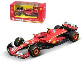 Miniatura Fórmula 1 Ferrari SF-24 - 55 Carlos Sainz - Ferrari Racing (2024) - 1:43 - Burago