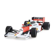 Miniatura Fórmula 1 Mclaren Honda Mp4/5B Campeão 1990 27 Ayrton Senna 1/18 Minichamps Min540901827