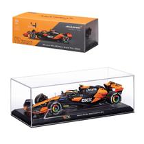 Miniatura Fórmula 1 McLaren MCL38 4 Lando Norris 2024 C/ Expositor Acrílico - Bburago - 1:24 Miniatura Fórmula 1 McLaren MCL38 4 Lando Norris 2024 C/ Expositor Acrílico - Bburago - 1:24