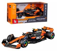 Miniatura Fórmula 1 McLaren MCL38 Racing - 4 L. Norris Oscar piastri- GP Miami (2024) - 1:43 - Burago