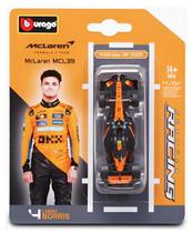 Miniatura Formula 1 Mclaren Mcl39 Norris 2025 1:64 Burago