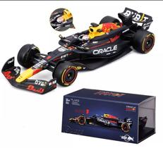 Miniatura Fórmula 1 Oracle Red Bull Racing RB20 - 1 Max Verstappen (2024) - 1:43 - Burago C/ Acrílico