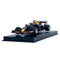 Miniatura Fórmula 1 Red Bull Racing Rb16B Com Acrílico 11 Sergio Pérez 2021 1/43 Bburago 38055