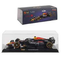 Miniatura Fórmula 1 Red Bull RB20 C/ Piloto Max Verstappen 1 2024 e Expositor Acrílico - Bburago - 1:24 Miniatura Fórmula 1 Red Bull RB20 C/ Piloto Max Verstappen 1 2024 e Expositor Acrílico - Bburago - 1:24