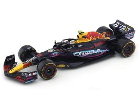 Miniatura Fórmula F1 Oracle Red Bull Racing RB19 Miami (2023) - 1 - Max Verstappen - 1:43 - Bburago