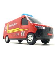 Miniatura Furgão Bombeiros Miniatura Furgão Bombeiros