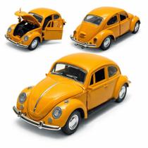 Miniatura Fusca Ferro Realista 12cm Abre Portas e Capô com Diversas Cores Disponíveis Envio Rápido - Amarelo Miniatura Fusca Ferro Realista 12cm Abre Portas e Capô com Diversas Cores Disponíveis Envio Rápido - Amarelo