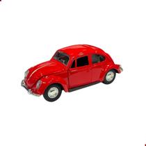 Miniatura Fusca Retrô 12 cm Carro de Fricção Clássico