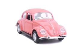Miniatura Fuscão Fusquinha Rosa 1:32 Carrinho De Ferro Com Portas Que Abrem Miniatura Fuscão Fusquinha Rosa 1:32 Carrinho De Ferro Com Portas Que Abrem