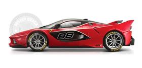 Miniatura Fxx K Edição Especial Vermelha Burago 1/18 Miniatura Fxx K Edição Especial Vermelha Burago 1/18