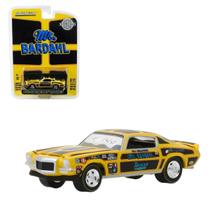 Miniatura greenlight - 1970 chevrolet camaro - 29989 - amarelo/preto - 1/64