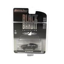 Miniatura greenlight - 1971 datsun 240z - 27960-c - preto - 1/64