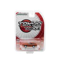Miniatura greenlight - 1971 datsun 240z - 29880-b - laranja