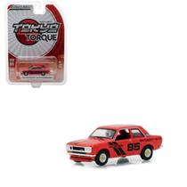 Miniatura greenlight - 1971 raydaddy auto datsun 510 - 47010-e - vermeho