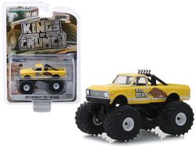 Miniatura greenlight 1972 chevrolet c20 big bear amarelo Miniatura greenlight 1972 chevrolet c20 big bear amarelo