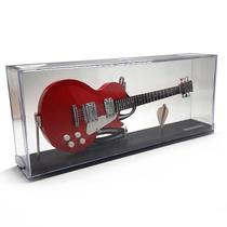 Miniatura Guitarra Les Paul 1:4 (estojo cristal) VM